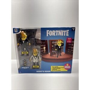 Rare Fortnite Agents Room Agent Peely Shadow & Ghost Set Rare New Sealed Lot